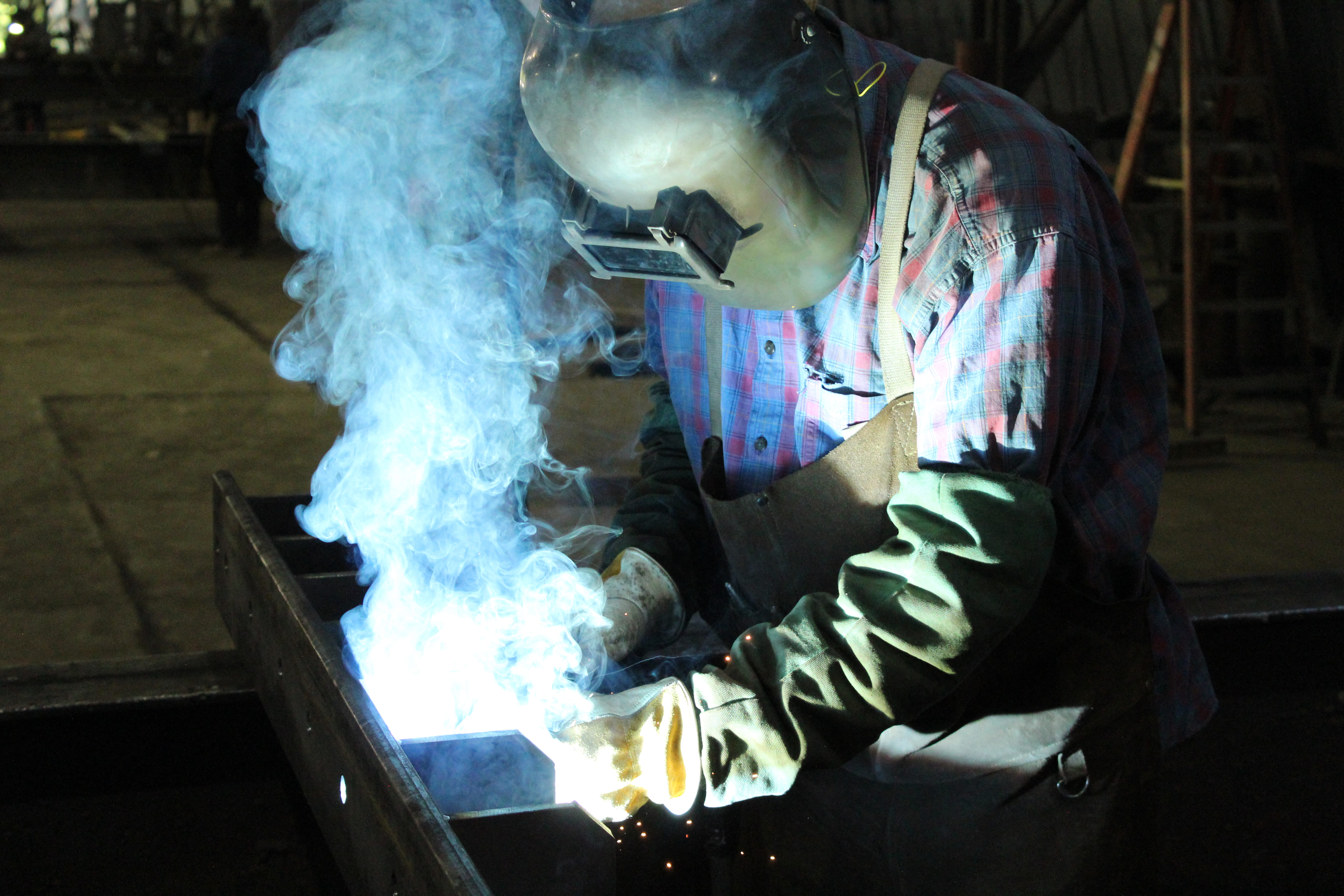 AWS D1.1 qualified welders